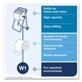 Paper Towels and Napkins | Tork 530105 12.6 in. x 912.2 ft. 1-Ply Heavy-Duty Cleaning Cloth - White (1-Roll) image number 1