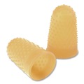 Cleaning Cloths | Swingline S7054035C Rubber Finger Tips - 11 1/2 (Medium), Amber (1 Dozen) image number 3