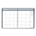 Calendars & Planners | House of Doolittle 268-02 8.75 in. x 6.78 in. 14-Month Dec 2025 to Jan 2027 Recycled Ruled Monthly Planner - Black Cover image number 1