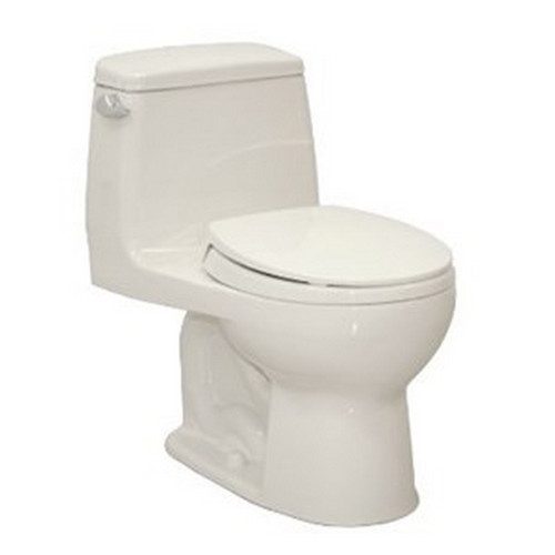 Toilets | TOTO MS853113E#11 Eco UltraMax Round 1-Piece Floor Mount Toilet (Colonial White) image number 0