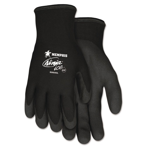 Bulk Savings Pricing 2 | MCR Safety N9690XL Ninja Ice Gloves - Black X-Large (1-Pair) image number 0