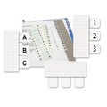 Office Jansan | Redi-Tag B31005 Legal Index Tabs, 1/12-Cut Tabs, A-Z, White, 0.44-in Wide, 104/pack image number 2