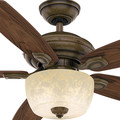 Ceiling Fans | Casablanca 54040 52 in. Utopian Gallery Aged Bronze Ceiling Fan with Light with Wall Control image number 3