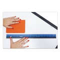 Rulers & Yardsticks | Victor EZ18SBL Easy Read 18.25 in. Long Standard/Metric Stainless Steel Ruler - Blue image number 4