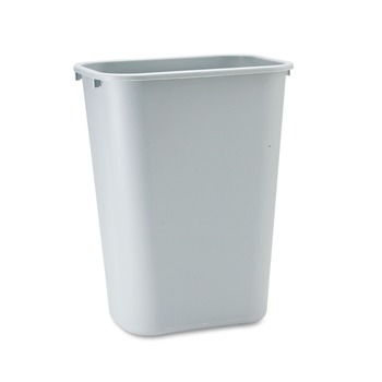 Rubbermaid Commercial FG295700GRAY 28 Quart Wastebasket - Medium, Gray