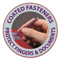 File Folders | Smead 14095 8 SafeSHIELD Fasteners 3 Dividers Letter Size Eight-Section Pressboard Top Tab Classification Folders - Bright Red (10/Box) image number 9