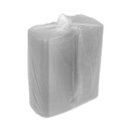 Food Service | Pactiv Corp. YSACLF05 5.5 in. x 5.5 in. x 0.75 in. Plastic EarthChoice Square Recycled Bowl Flat Lid - Clear (504/Carton) image number 2