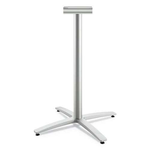  | HON HBTTX42S.PR8 Between Standing Height 26.18 in. x 41.12 in. X-Base for 30 in. - 36 in. Table Tops - Silver image number 0