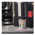 Office Jansan | Dixie 5342COMBO600 PerfecTouch 12 oz. Paper Hot Cups and Lids Combo - Multicolor (50/Pack) image number 9