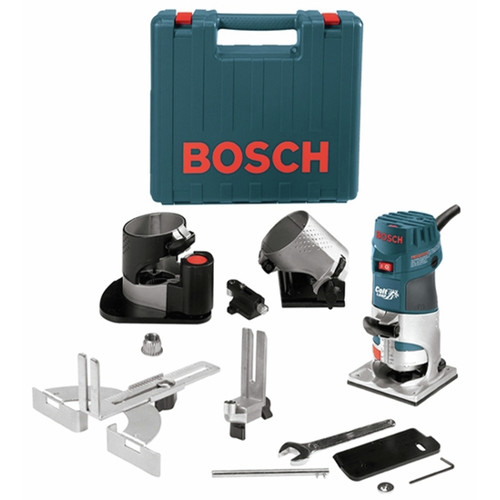 Compact Routers | Bosch PR20EVSNK Colt Variable-Speed Palm Router Installer Kit image number 0