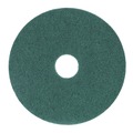 Mothers Day Sale! Save an Extra 10% off your order | Boardwalk BWK4013GRE 13 in. Diameter Standard Floor Pads - Green (5/Carton) image number 1