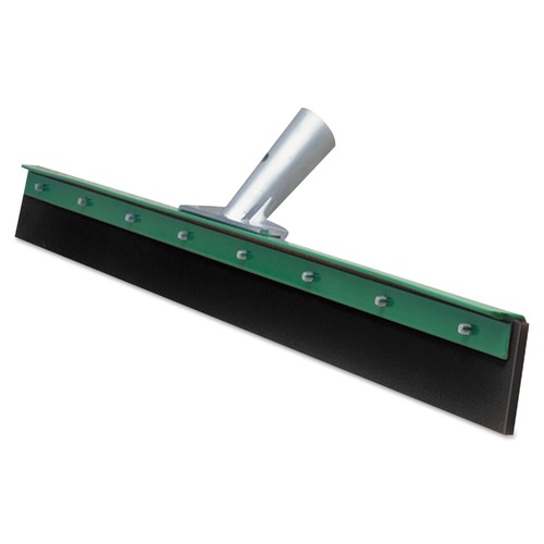 Squeegees | Unger FP750 Aquadozer Heavy Duty Floor Squeegee, 30 Inch Blade, Green/black Rubber, Straight image number 0