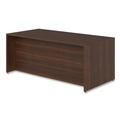 Office Desks & Workstations | Alera AE1NZK-UF3672S HRG 72 in. x 36 in. x 29 in. Seville Series Single Left Pedestal Desk - Mahogany image number 4
