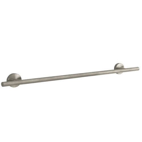 Pipes and Fittings | Hansgrohe 40516820 Logis S/E 24 in. Towel Bar (Brushed Nickel) image number 0