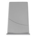 Trash & Waste Bins | Boardwalk 1868188 23 gal. Plastic Slim Waste Container - Gray image number 3