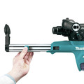 Rotary Hammers | Makita GRH07ZW 40V max XGT Brushless Lithium-Ion 1-1/8 in. Cordless AFT/AWS Capable Accepts SDS-PLUS Bits AVT D-Handle Rotary Hammer with Dust Extractor (Tool Only) image number 1