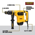 Clearance Center | Dewalt D25481K 10.5 Amp 6.1 Joules 1-9/16 in. SDS-Max Corded Combination Hammer image number 3