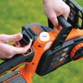 Black & Decker LCS1020 20V MAX Brushed Lithium-Ion 10 in. Cordless Chainsaw Kit (2 Ah) image number 7
