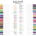 Office Jansan | uni-ball 24839 Fine 0.4 mm Stick EMOTT ever fine Porous Point Pen - Assorted Ink Colors, White Barrel (1 Set) image number 7