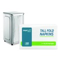 Paper Towels and Napkins | Morcon Paper D613 Morsoft 3.5 in. x 5 in. 1-Ply Tall Fold Dispenser Napkins - White (10,000/Carton) image number 2