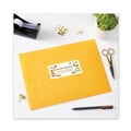 Office Jansan | Avery 05523 Waterproof 2 in. x 4 in. Address Labels for Laser Printers - White (10/Sheet, 50 Sheets/Pack) image number 1