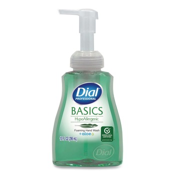 Dial Professional Basics 10 oz Hypoallergenic Foaming Hand Wash - Aquatic