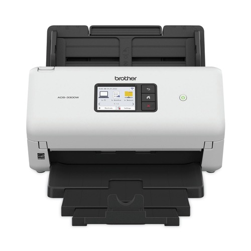 Office & Office Supplies | Brother ADS-3300W ADS-3300W 600 DPI Optical Resolution 60 Sheet ADF High-Speed Desktop Scanner image number 0