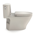 Fixtures | TOTO MS642124CEFG#12 Nexus 1-Piece Elongated 1.28 GPF Universal Height Toilet with CEFIONTECT & SS124 SoftClose Seat, WASHLETplus Ready (Sedona Beige) image number 3