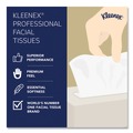 Tissues | Kleenex 21606 2-Ply Pop-Up Box White Facial Tissue for Business - White (48/Carton) image number 9