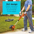  | Black & Decker MTE912 120V 6.5 Amp 12 in. 3-in-1 Corded String Trimmer/Edger/Lawn Mower image number 9