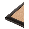 Office & Office Supplies | U Brands 2882U00-01 72 in. x 48 in. Cork Bulletin Board - Tan Surface/Black Aluminum Frame image number 1