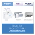 Paper Towels and Napkins | Scott 09605 11 1/10 in. x 6 in. x 7 5/8 in. Essential Coreless SRB Tissue Dispenser - White image number 3