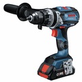 Combo Kits | Factory Reconditioned Bosch GXL18V-227B25-RT 18V Brushless Lithium-Ion 1/4 in. and 1/2 in. Cordless Bit/Socket Impact Driver/Wrench and Hammer Drill Driver Combo Kit with 2 Batteries (4 Ah) image number 2