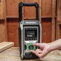 Speakers & Radios | Factory Reconditioned Makita XRM09B-R 18V LXT /12V CXT Max Lithium-Ion Bluetooth Corded/Cordless Job Site Radio (Tool Only) image number 9