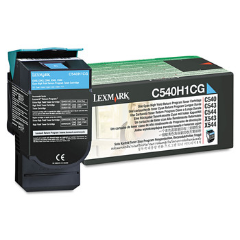 Lexmark 2000 Page-Yield Return Program High-Yield Toner - Cyan