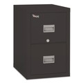 Office Filing Cabinets & Shelves | FireKing 2P1825-CBL Patriot by FireKing 17.75 in. x 25 in. x 27.75 in. 2 Legal/Letter File Drawers 1-Hour Fire Protection Insulated Fire File - Black image number 1