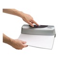 Office Jansan | Swingline A7074515 Electric/Battery 15-Sheet Three 9/32 in. Hole Portable Desktop Punch - Silver/Black image number 3