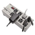 Office & Office Supplies | Tripp Lite ISOBAR825ULTRA Isobar 3,840 Joules 25 ft. Cord 8 AC Outlets Surge Protector - Light Gray image number 3