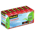 Tapes & Adhesives | Scotch 612-6P 0.75 in. x 75 ft. 1 in. Core Greener Tape - Transparent (6/Pack) image number 2