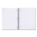 Office Jansan | Universal UNV66600 11 in. x 8.5 in. 1-Subject Medium/College Rule Wirebound Notebook - Black Cover image number 1