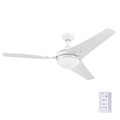 Ceiling Fans | Honeywell 51804-45 52 in. Remote Control Contemporary Indoor LED Ceiling Fan with Light - Bright White image number 0