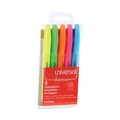 Office Jansan | Universal UNV08850 Chisel Tip Assorted Ink/Barrel Pocket Highlighters (5/Set) image number 1