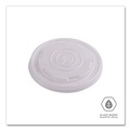 Food Trays, Containers, and Lids | Eco-Products EP-ECOLID-SPS 8 oz. World Art PLA-Laminated Soup Container Lids - Translucent (1000/Carton) image number 5