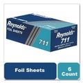 Food Service | Reynolds Wrap 000000000000000711 9 in. x 10.75 in. Pop-Up Interfolded Aluminum Foil Sheets (3000/Carton) image number 2