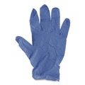 Disposable Gloves | Boardwalk 380MBXA 4 mil Disposable General-Purpose Nitrile Gloves - Medium, Blue (100/Box) image number 1