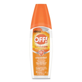 OFF! 654458 6 oz. Familycare Insect Repellent Spray - Unscented (12/Carton)