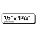 Office Jansan | Avery 15667 0.5 x 1.75 Easy Peel Matte Mailing Labels with Sure Feed Technology - Clear (800/Pack) image number 3