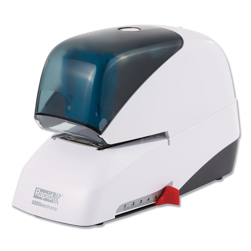  | Rapid 73157 60-Sheet Capacity 5050e Professional Electric Stapler - White image number 0