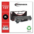 Ink & Toner | Innovera IVR137 Remanufactured Black Toner Replacement for 9435B001AA #137 2400 Page-Yield image number 1
