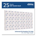 Cleaning & Janitorial Supplies | Kleenex 13253 7.8 in. x 12.4 in. Premiere Folded Towels - White (25-Packs/Carton) image number 1